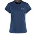 GERRY WEBER T-Shirt 270069-44056 Basic Shirt, blau