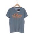 s.Oliver Herren T-Shirt, türkis, Gr. 48