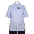 Peter Hahn Damen Bluse, hellblau, Gr. 44