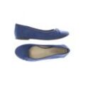 Tamaris Damen Ballerinas, blau, Gr. 36