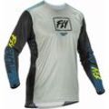 Fly Racing Fly Lite Jersey Grau Hi-Vis Gr. XXL