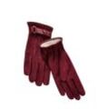 Mey & Edlich Herren Handschuh Rot einfarbig 10/11, 8/9