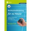 Auer Verlag Rechtschreibtraining für zu Hause Klassen 5/6