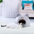 Leather World Haustier Hund Katze Zelt Haus Zwinger Winter Warme Weiche Faltbare Schlafmatte Pad