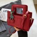 Fancy Lady Modische Und Einfache Tragbare Kleine Tasche Für Frauen 2024 Neue Nischen-Pendlertasche Retro Vielseitige Umhängetasche Mit Einer Schulter