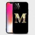 Pomoiii-Digital 3c Alphabet Buchstaben Handyhülle Für Apple Iphone 14 13 12 11 Pro Max 13 12 Mini Xs Max Xr X 7 8 Plus 6 6s Silikonhülle