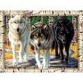 Fiyo Diamant-Stickerei-Bild, Perlen, Wolf, Strass-Gemälde, Diamant-Gemälde, Tiere, Wolf-Tapete