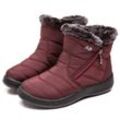 Cozyoutfit Maita Hohe Qualität Winter Weibliche Schuhe Wasserdichte Frauen Stiefel Winter Schuhe Frauen Mode Plüsch Schnee Stiefel Warme Stiefeletten