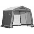 Shelterlogic - Shelter Logic Foliengerätehaus, Weidezelt Shed-In-A-Box, 300 x 300 cm grau 9 m²