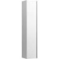 LAUFEN BASE für INO Hochschrank H4030311102601 35x16,5cm, 1 Tür, Scharnier links, Griff Aluminium eloxiert, weiß matt