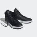 Sneaker ADIDAS SPORTSWEAR "HOOPS 3.0 MID LIFESTYLE BASKETBALL CLASSIC FUR LINING WINTERIZED" Gr. 44, schwarz-weiß (core black, core cloud white) Schuhe