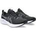 Laufschuh ASICS "GEL-EXCITE 10", Gr. 42,5, schwarz-weiß (schwarz, weiß), Textil, Textil, sportlich, Schuhe