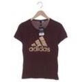 adidas Damen T-Shirt, bordeaux, Gr. 34