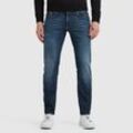 Straight-Jeans PME LEGEND "Commander 3.0", Herren, Gr. 30, Länge 30, blau (tiefblau finish), Denim/Jeans, Obermaterial: 97% Baumwolle, 3% Elasthan, casual, Jeans