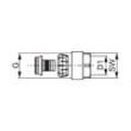 Tece logo Klemmverschraubung Mehrschichtverbundrohr Dimension 16mm x 3/4" 8740216