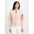 Bomberjacke ALPHA INDUSTRIES "Alpha Industries Women - Bomber Jackets MA-1 VF 59 Wmn" Gr. L, pink Damen Jacken