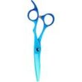 Olivia Garden Friseurscheren PowerCut Haarschneideschere 5,5" RH Regenbogen-Blau