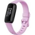 FITBIT Inspire 3, Fitness Tracker, S und L, Lilac Bliss/Black