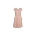 VILA Minikleid 'Lynnea' Silver Pink, Unifarben, Pink - Gr. 42