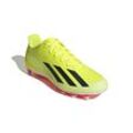 Fußballschuh ADIDAS PERFORMANCE "X CRAZYFAST CLUB FXG" Gr. 39, gelb (team solar yellow 2, core black, cloud white) Schuhe Fußball Hallenschuhe