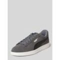 Ledersneaker mit Label-Details Modell 'Smash 3.0'