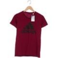 adidas Damen T-Shirt, bordeaux, Gr. 36