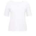 Rundhals-Shirt ZAIDA weiss, 48