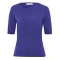 Rundhals-Pullover aus Schurwolle und Kaschmir include lila, 38