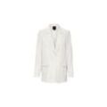 VERO MODA Klassischer Blazer 'Carmen' Snow White, Unifarben, Weiß - Gr. XS