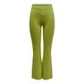 JDY Stoffhose 'JDYPRETTY FLARE PANT JRS NOOS' Green Moss, Unifarben, Grün - Gr. L x 32