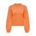 JDY Strickpullover 'Dinea' Autumn Maple, Unifarben, Orange - Gr. XL