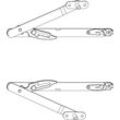 Fang- und Putzschere Gr. 1 ffh 300-500 - Maco