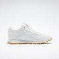 Sneaker REEBOK CLASSIC "Classic Leather" Gr. 36, weiß (weiß, gum) Schuhe