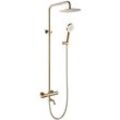 Kroos ® - Thermostatische Wannenarmatur Golden - Grosa