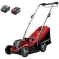 Einhell Power X-Change GE-CM 18/33 Li (1x4,0Ah) Akku Rasenmäher inkl. Akku 18 V Schnittbreite (max.) 33 cm Geeignet für 200 m²