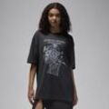 Jordan Oversize-T-Shirt mit Grafik für Damen - Schwarz