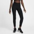 Nike One Wrap 7/8-Leggings mit hohem Bund (Damen) - Schwarz