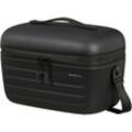 Beautycase SAMSONITE "Stackd Beauty Case, black, 25 cm" Gr. B/H/T: 35 cm x 25 cm x 23 cm, schwarz (black) Taschen Beauty Cases Kosmetiktaschen Beauty-Bag Beautybox Schminketui Kosmetikbox