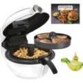 TEFAL Heissluftfritteuse "YV9700 ActiFry Genius XL 2in1" Fritteusen Kapazität 1,7 kg, inkl. Rührarm, 9 aut. Programme, gesund Frittieren weiß