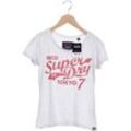 Superdry Damen T-Shirt, weiß, Gr. 36