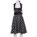 Hell Bunny Damen Kleid, schwarz, Gr. 34