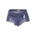 Hollister Damen Shorts, blau, Gr. 28