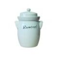 Rumtopf aus Keramik Farbe beige, 5,0 l