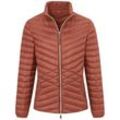 Daunen-Steppjacke Stehkragen MYBC orange, 44