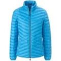 Daunen-Steppjacke Stehkragen MYBC blau, 40