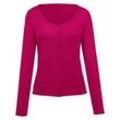 Cardigan aus 100 % Kaschmir FLUFFY EARS pink, 36