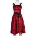 Hell Bunny Damen Kleid, rot, Gr. 34