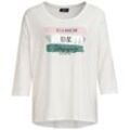 Damen Shirt mit Message-Print