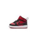 Nike Court Borough Mid 2 Schuh für Babys und Kleinkinder - Rot