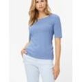 BRAX Damen Shirt Style CORA, Blau, Gr. 34